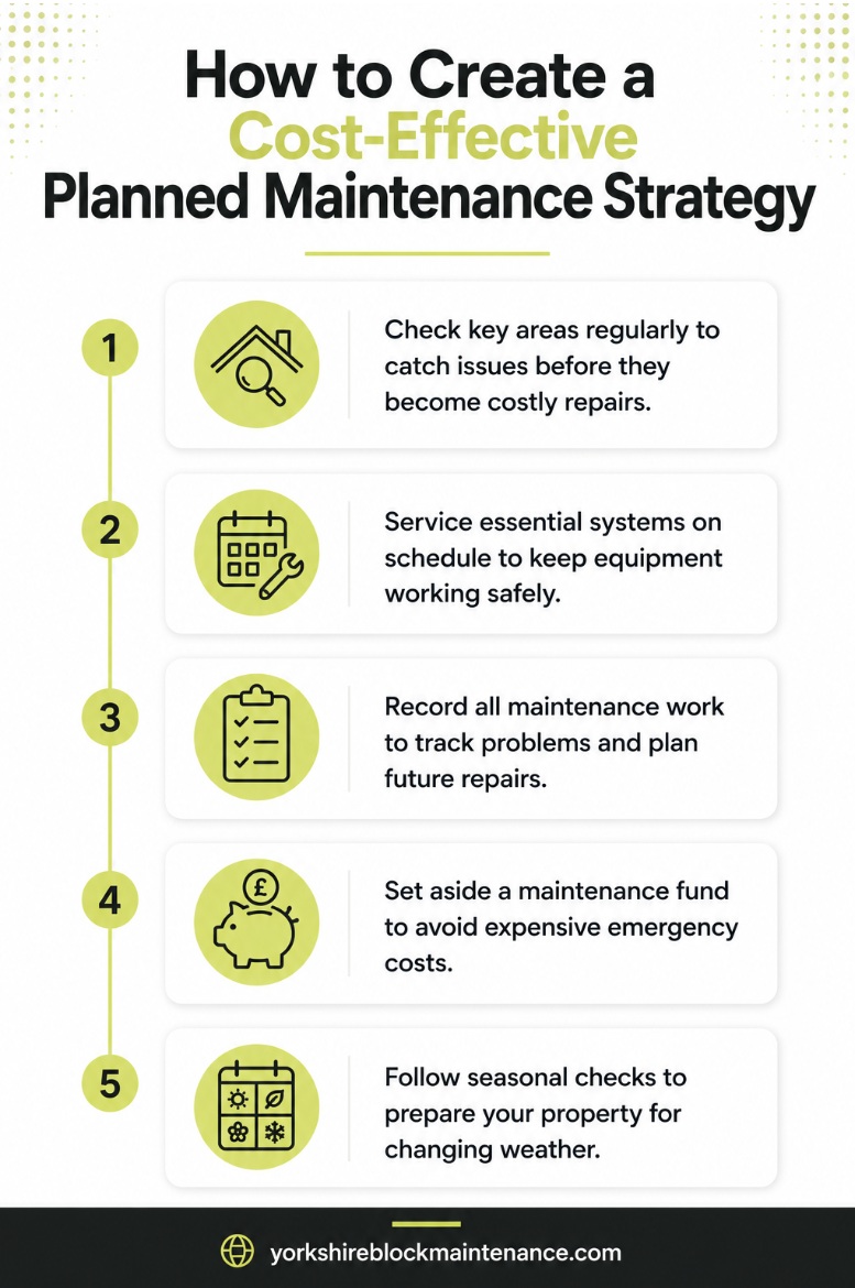 How to create a cost effective planned maintenance strategy
