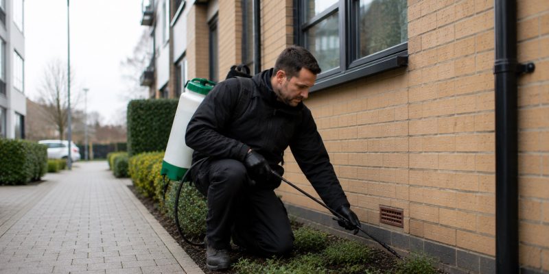 Pest control at urban property