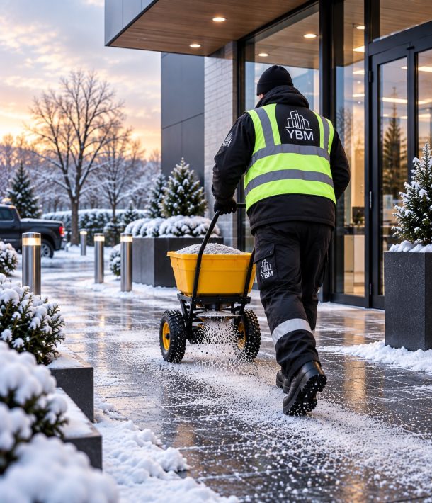 gritting work